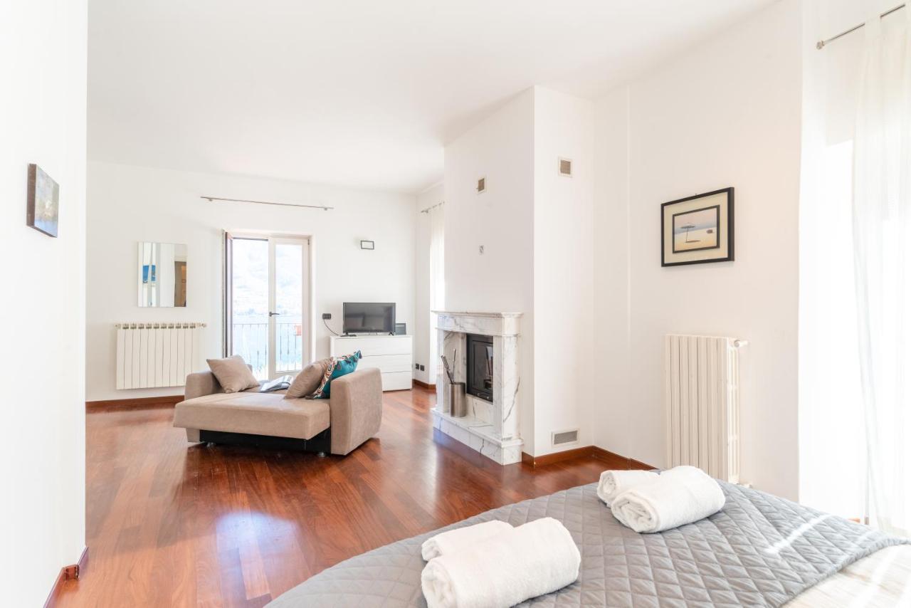 Limonta Lake View Apartment With Private Parking Exterior foto